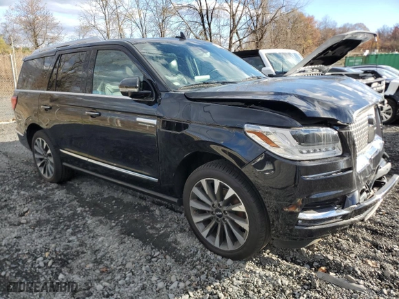 2021 Lincoln Navigator Reserve with VIN 5LMJJ2LT6MEL00842, listed as a Copart auction lot 42021285 with 63,506 mi miles and Salvage Title. Bid and sale history available at carsss.com. Image 4.
