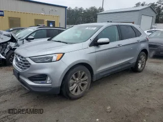 2022 Ford Edge Titanium with VIN 2FMPK4K90NBA38342, listed as a Copart auction lot 42161955 with 89,955 mi miles and Clean Title. Bid and sale history available at carsss.com. Image 1.