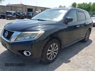 2013 Nissan Pathfinder Platinum with VIN 5N1AR2MM7DC680644, listed as a IAAI auction lot 42363143 with 215,060 mi miles and . Bid and sale history available at DreamBid. Image 2.