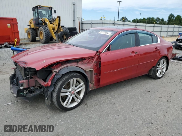 2017 Jaguar XE 35t Prestige with VIN SAJAK4BV0HA962403, listed as a Copart auction lot 71273414 with 84,424 mi miles and Salvage Title. Bid and sale history available at carsss.com. Image 1.