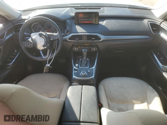 2017 Mazda CX-9 Sport with VIN JM3TCABY0H0135334, listed as a Copart auction lot 76350954 with 108,693 mi miles and Salvage Title. Bid and sale history available at DreamBid. Image 8.