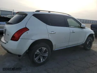 2007 Nissan Murano SL with VIN JN8AZ08T37W500514, listed as a Copart auction lot 79705134 with 160,992 mi miles and Salvage Title. Bid and sale history available at carsss.com. Image 3.