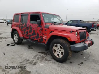 2012 Jeep Wrangler Unlimited Sport RHD with VIN 1C4BJWKGXCL102296, listed as a Copart auction lot 48905975 with Not provided miles and Salvage title. Bid and sale history available at DreamBid. Image 4.