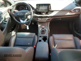 2018 Hyundai Elantra GT Sport with VIN KMHH55LC5JU072065, listed as a Copart auction lot 75037634 with 40,363 mi miles and Salvage Title. Bid and sale history available at carsss.com. Image 8.