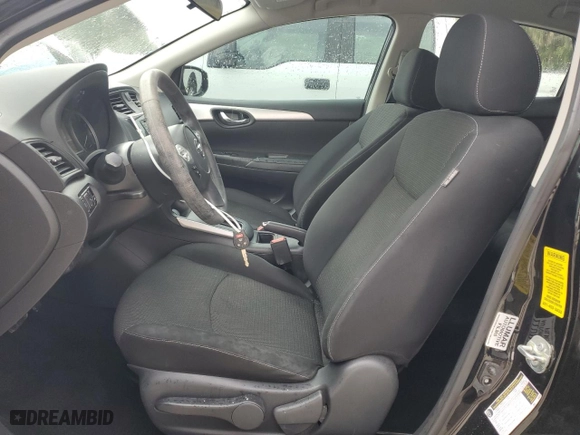 2019 Nissan Sentra SV with VIN 3N1AB7AP0KY438872, listed as a Copart auction lot 50537655 with 45,531 mi miles and Non Repairable. Bid and sale history available at carsss.com. Image 7.