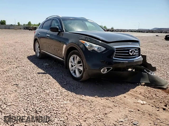 2015 Infiniti QX70 z VIN JN8CS1MW9FM481836, wystawiony jako Copart lot #57801425 z przebiegiem 130 011 mil mil oraz Szkoda całkowita • Salvage title. Historia ofert i sprzedaży dostępna na DreamBid. Obrazek 14.