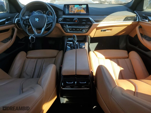 2019 BMW 5 Series 530e iPerformance with VIN WBAJA9C59KB253674, listed as a Copart auction lot 46368915 with 79,113 mi miles and Salvage Title. Bid and sale history available at carsss.com. Image 8.