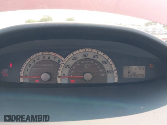 2008 Toyota Yaris with VIN JTDBT923381243044, listed as a IAAI auction lot 42422419 with 204,928 mi miles and . Bid and sale history available at DreamBid. Image 7.