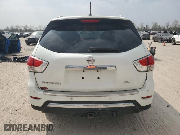 2015 Nissan Pathfinder S z VIN 5N1AR2MN4FC645328, wystawiony jako Copart lot #48508075 z przebiegiem 213 911 mil mil oraz Szkoda całkowita • Salvage title. Historia ofert i sprzedaży dostępna na DreamBid. Obrazek 6.