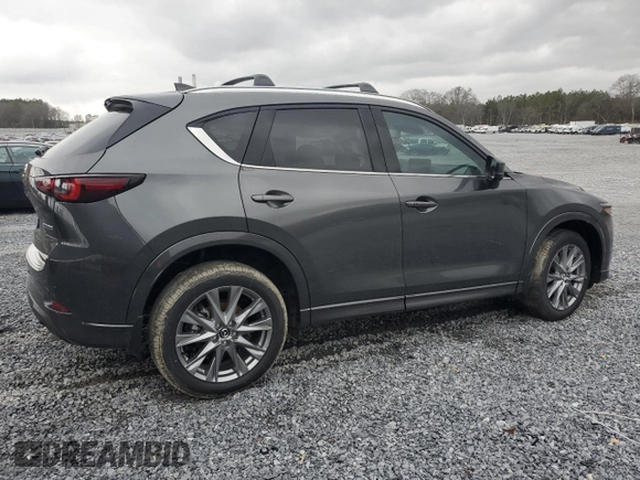 2025 Mazda CX-5 2.5 S Premium Plus Package with VIN JM3KFBEM8S0565119, listed as a Copart auction lot 47956415 with 0 mi miles and Salvage Title. Bid and sale history available at carsss.com. Image 3.