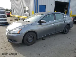 2015 Nissan Sentra S with VIN 3N1AB7AP7FY365781, listed as a Copart auction lot 48366805 with NaN miles and Salvage Title. Bid and sale history available at carsss.com. Image 1.