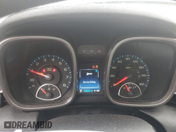 2015 Chevrolet Malibu LT with VIN 1G11C5SL6FF160530, listed as a Copart auction lot 44713515 with 133,523 mi miles and Salvage Title. Bid and sale history available at DreamBid. Image 9.