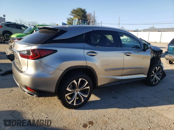 2022 Lexus RX with VIN 2T2HZMDA1NC349969, listed as a Copart auction lot 67611412 with 5,503 mi miles. Bid and sale history available at carsss.com. Image 3.