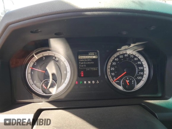 2017 Ram 1500 Express with VIN 1C6RR6FG4HS790897, listed as a Copart auction lot 53168595 with 141,759 mi miles and Salvage title. Bid and sale history available at DreamBid. Image 9.