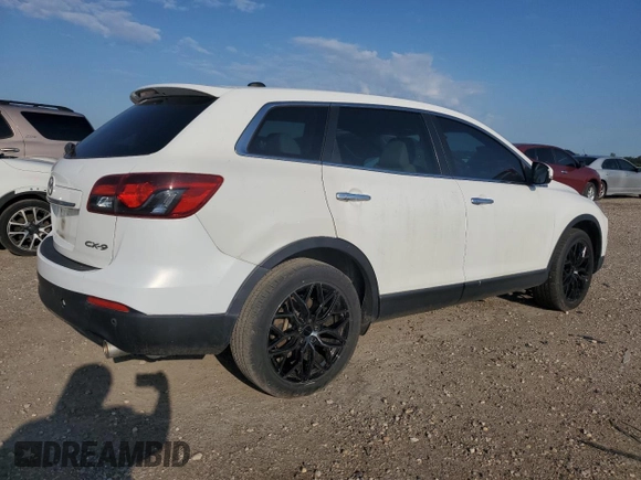 2014 Mazda CX-9 Grand Touring with VIN JM3TB2DA1E0431774, listed as a Copart auction lot 55666385 with 116,100 mi miles and Clean title. Bid and sale history available at DreamBid. Image 3.