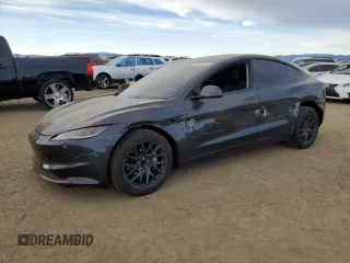 2024 Tesla Model 3 z VIN 5YJ3E1EA5RF741944, wystawiony jako Copart lot #45755205 z przebiegiem Nie podano mil oraz Szkody całkowita. Historia ofert i sprzedaży dostępna na DreamBid. Obrazek 1.
