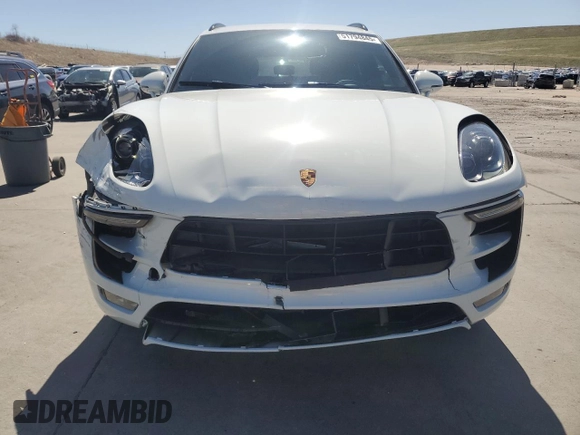 2017 Porsche Macan GTS with VIN WP1AG2A53HLB50098, listed as a Copart auction lot 51794845 with 38,266 mi miles and Salvage Title. Bid and sale history available at DreamBid. Image 5.