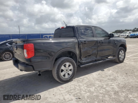 2024 Ford Ranger XL with VIN 1FTER4BHXRLE13948, listed as a Copart auction lot 60075145 with 8,067 mi miles and Salvage title. Bid and sale history available at DreamBid. Image 3.