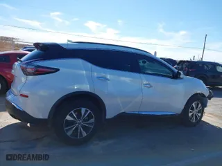 2021 Nissan Murano SV with VIN 5N1AZ2BJ9MC139300, listed as a IAAI auction lot 41267518 with 40,008 mi miles. Bid and sale history available at carsss.com. Image 13.