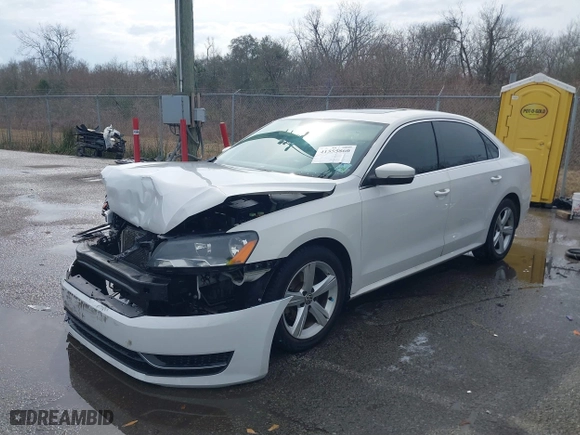 2013 Volkswagen Passat SE with VIN 1VWBP7A39DC070202, listed as a IAAI auction lot 41555860 with 149,091 mi miles. Bid and sale history available at carsss.com. Image 17.