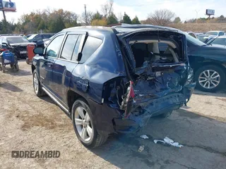 2017 Jeep Compass 75th Anniversary Edition with VIN 1C4NJDBB0HD143138, listed as a IAAI auction lot 41016542 with 118,402 mi miles. Bid and sale history available at carsss.com. Image 3.