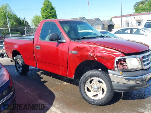 1999 Ford F-150 with VIN 1FTZF1723XNA23062, listed as a IAAI auction lot 42019826 with 232,648 mi miles and . Bid and sale history available at DreamBid. Image 13.