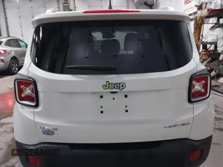 2017 Jeep Renegade Limited with VIN ZACCJBDB4HPG10586, listed as a IAAI auction lot 41410600 with 34,705 mi miles and . Bid and sale history available at DreamBid. Image 16.
