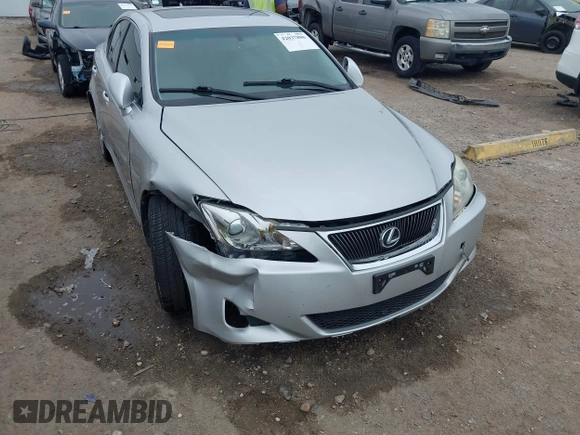 2008 Lexus IS 250 with VIN JTHBK262X85066429, listed as a IAAI auction lot 42037886 with 153,587 mi miles. Bid and sale history available at carsss.com. Image 6.
