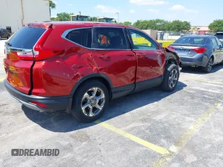 2019 Honda CR-V EX-L with VIN 5J6RW1H85KL006877, listed as a IAAI auction lot 42144665 with 39,833 mi miles. Bid and sale history available at carsss.com. Image 4.