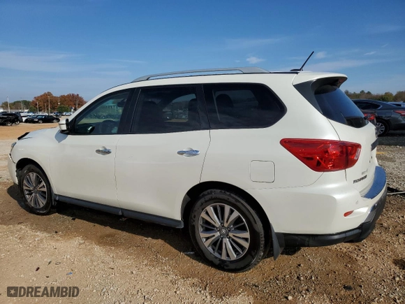 2017 Nissan Pathfinder SL with VIN 5N1DR2MN5HC625055, listed as a Copart auction lot 82647494 with 82,604 mi miles and Salvage Title. Bid and sale history available at carsss.com. Image 2.
