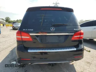 2017 Mercedes-Benz GLS 550 with VIN 4JGDF7DEXHA757133, listed as a Copart auction lot 62826045 with Not provided miles and Salvage title. Bid and sale history available at DreamBid. Image 6.