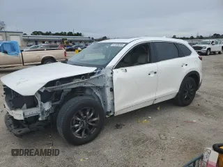 2016 Mazda CX-9 Touring with VIN JM3TCACY8G0102403, listed as a Copart auction lot 41506285 with 129,699 mi miles and Salvage Title. Bid and sale history available at carsss.com. Image 1.