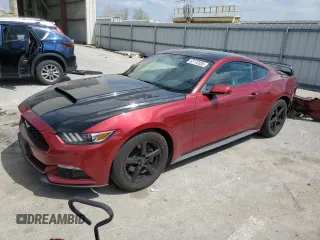 2015 Ford Mustang EcoBoost with VIN 1FA6P8TH9F5322546, listed as a Copart auction lot 52772335 with 87,356 mi miles and Salvage Title. Bid and sale history available at carsss.com. Image 1.