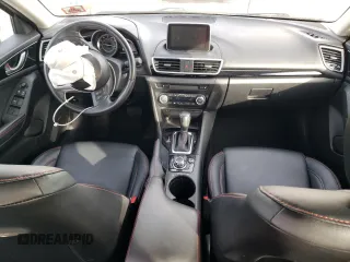2015 Mazda 3 i Grand Touring with VIN JM1BM1W70F1234004, listed as a Copart auction lot 46034045 with 106,514 mi miles and Salvage Title. Bid and sale history available at DreamBid. Image 8.