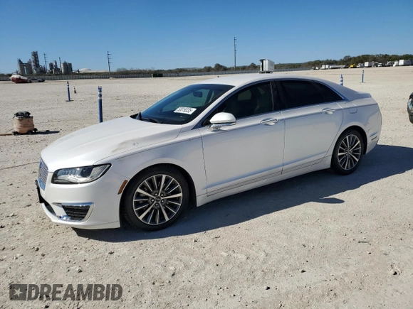 2017 Lincoln MKZ Premiere with VIN 3LN6L5A98HR665781, listed as a Copart auction lot 50019335 with 36,117 mi miles and Salvage title. Bid and sale history available at DreamBid. Image 1.