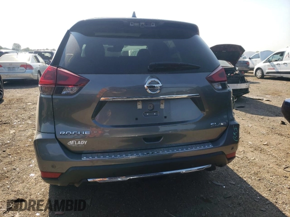 2019 Nissan Rogue SL with VIN 5N1AT2MV7KC789192, listed as a Copart auction lot 58906904 with 72,249 mi miles and Salvage Title. Bid and sale history available at carsss.com. Image 6.