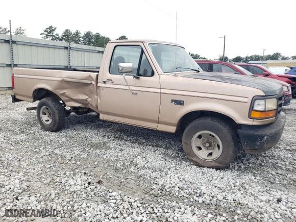 1996 Ford F-150 Special with VIN 1FTEF15YXTLA94593, listed as a Copart auction lot 71527744 with 171,358 mi miles and Non Repairable. Bid and sale history available at carsss.com. Image 4.