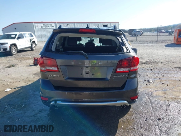 2016 Dodge Journey Crossroad Plus with VIN 3C4PDDGG9GT121667, listed as a IAAI auction lot 41941932 with 131,597 mi miles and . Bid and sale history available at DreamBid. Image 16.