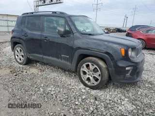 2020 Jeep Renegade Limited with VIN ZACNJAD13LPL74481, listed as a Copart auction lot 43381905 with 73,114 mi miles and Salvage title. Bid and sale history available at DreamBid. Image 4.
