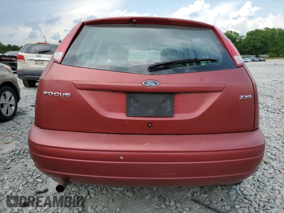 2005 Ford Focus S with VIN 3FAFP37N75R130668, listed as a Copart auction lot 52897015 with 222,043 mi miles and Non repairable. Bid and sale history available at DreamBid. Image 6.