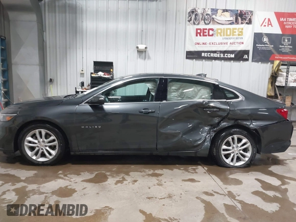 2018 Chevrolet Malibu LT with VIN 1G1ZD5ST9JF158845, listed as a IAAI auction lot 42412518 with 83,301 mi miles and . Bid and sale history available at DreamBid. Image 14.