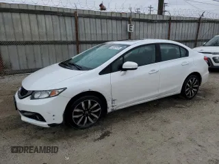 2015 Honda Civic EX-L z VIN 19XFB2F9XFE029611, wystawiony jako Copart lot #53202975 z przebiegiem 87 438 mil mil oraz Szkoda całkowita • Salvage title. Historia ofert i sprzedaży dostępna na DreamBid. Obrazek 1.