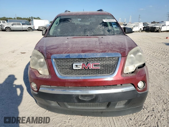 2010 GMC Acadia SLE with VIN 1GKLVLED4AJ114370, listed as a Copart auction lot 76388024 with 262,239 mi miles and Salvage Title. Bid and sale history available at carsss.com. Image 5.