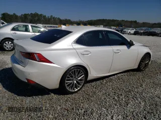 2016 Lexus IS 200t with VIN JTHBA1D22G5017417, listed as a Copart auction lot 46796445 with 97,721 mi miles and Salvage Title. Bid and sale history available at DreamBid. Image 3.