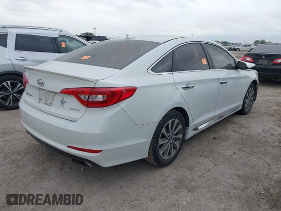 2015 Hyundai Sonata Limited with VIN 5NPE34AF8FH043701, listed as a IAAI auction lot 42031281 with 175,210 mi miles and . Bid and sale history available at carsss.com. Image 4.