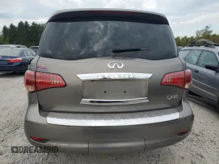2015 Infiniti QX80 with VIN JN8AZ2NC1F9370326, listed as a Copart auction lot 71500934 with 101,151 mi miles and Salvage Title. Bid and sale history available at carsss.com. Image 6.