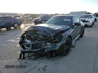 2024 BMW M2 with VIN 3MF13DM0XR8E60828, listed as a Copart auction lot 87187354 with 0 mi miles and Salvage Title. Bid and sale history available at carsss.com. Image 14.