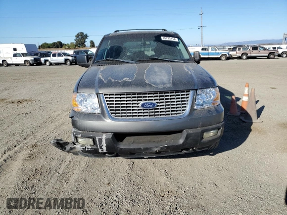 2004 Ford Expedition XLT with VIN 1FMPU16W44LA07232, listed as a Copart auction lot 76773114 with 0 mi miles and Salvage Title. Bid and sale history available at carsss.com. Image 5.