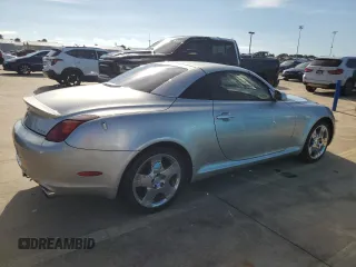 2005 Lexus SC with VIN JTHFN48Y550065333, listed as a Copart auction lot 73797874 with Not Provided miles and Salvage Title. Bid and sale history available at carsss.com. Image 3.