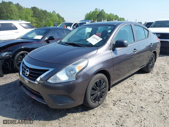2015 Nissan Versa SV with VIN 3N1CN7AP4FL804691, listed as a IAAI auction lot 42023511 with 135,529 mi miles. Bid and sale history available at carsss.com. Image 2.